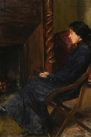 Zygmunt Andrychewicz - Portrait of a woman bank director in Krakw.webp