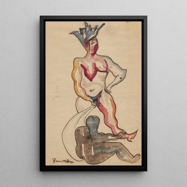 Zygmunt Waliszewski - Figural composition.webp