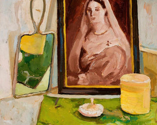 Zygmunt Waliszewski - Still life with a portrait.webp