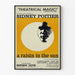 Vintage theaterposter A Raisin in the Sun met Sidney Poitier