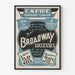 Vintage Theater Poster Broadway - Empire Theatre Salem