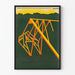 Poster Ontwerp Beeldhouwwerk Bill Mayer 1983-84