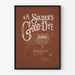 Retro poster A Soldier's Good Bye Song - Vintage wanddecoratie