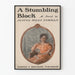 Vintage poster A Stumbling Block door Justus Miles Forman
