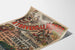 Vintage Poster « Door de Wereld » Panorama op Glas