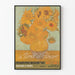 Poster wanddecoratie Zonnebloemen in vaas
