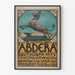 Vintage Abdera Poster Artistic and Satirical Wall Decoration