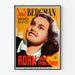 Vintage poster Adam Hade Fyra Söner with Ingrid Bergman