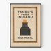 Vintage Advertising Poster Tanel's Prima Indiano