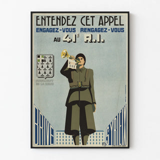 affiche-de-recrutement-de-larmee-de-vichy-41e-ri