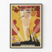Vintage recruitment poster for air defense military service DAT Vichy