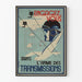 Vintage militair poster: Dienst nemen bij de Communicatietroepen