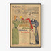 Vintage poster of Ch. Eggimann bookstore Geneva