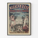 Vintage poster of Alcazar d'Été show on the Champs Élysées