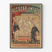 Vintage poster of Alcazar d'Hiver operetta L'Enlèvement des Sabines