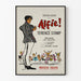 Vintage theater poster Alfie with Terence Stamp