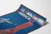 Vintage patriotic poster 'All Hail to Thee America' with Statue of Liberty