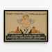 Vintage Poster for German Pastry Exhibition 1911 — framed artwork on a wall
