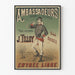 Vintage poster Ambassadeurs J. Tilloy in Parijs