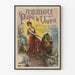 Theaterposter Ambigu Papa la Vertu - Vintage Muurdecoratie