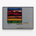 Decorative Poster of American Art from the Late 1980s - Contemporary Art — framed artwork on a wall