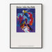Kleurrijke decoratieve poster van het American Indian Dance Theatre