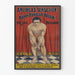 Vintage Harry Houdini Poster Handcuff Escape