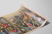 Vintage poster of a circus scene with lions and exotic animals — artwork view