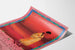 Decorative poster with warning message against alcohol and drugs