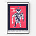 Vintage Poster Anatomy of an Accident - Unieke Wanddecoratie