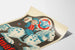 Vintage poster of Animator Pschorr-Bräu Munich for wall decoration