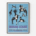 Decoratieve poster Jacht op de antilope Navajo - Indian Court 1939