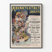 Vintage poster Arenate Atrets Variété show cabaret