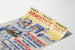 Vintage poster Herdenkingsdag Franse politieke muurdecoratie