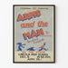 Theaterposter Arms and the Man - Vintage Muurdecoratie