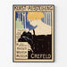 Vintage poster for the artistic exhibition at Kaiser Wilhelm Museum Krefeld