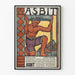 Vintage Poster ASBIT voor lichte en duurzame dakbedekking