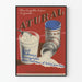 Vintage Poster ATURAL - Authentieke Melkachtige Muurdecoratie