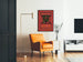 Vintage reclameposter van Ault & Wiborg in lithografiestijl