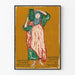 Vintage Poster Expo Moderne Parijse Kunstwerken 1914