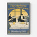 Vintage Poster of the Food and Hospitality Exhibition Nuremberg 1908
