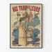 Vintage poster voor arbeiders Mode en Accessoires Parijs