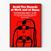 Fire Safety Poster: Prevent Risks at Work and at Home