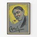 Vintage Poster of Bach Smoking Pipe