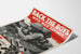 Vintage propagandaposter « Steun de jongens met oorlogssparen »