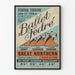 Vintage poster van het Federaal Ballet - Muurdecoratie voor het klassieke theater