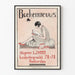 Vintage poster 'Boekennieuws' editie L.J. Veen Amsterdam