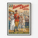 Vintage poster van Barnum & Bailey De baby giraf Uniek in Amerika