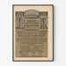 Vintage poster Basler Gesangverein Lisztfeier Münster Basel 1911