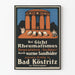 Vintage therapeutic poster - Hot sand bath treatment in Bad Köstritz
